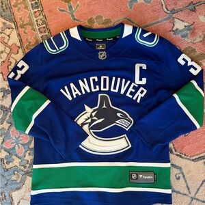 Fanatics Vancouver Canucks NHL Hockey Jersey